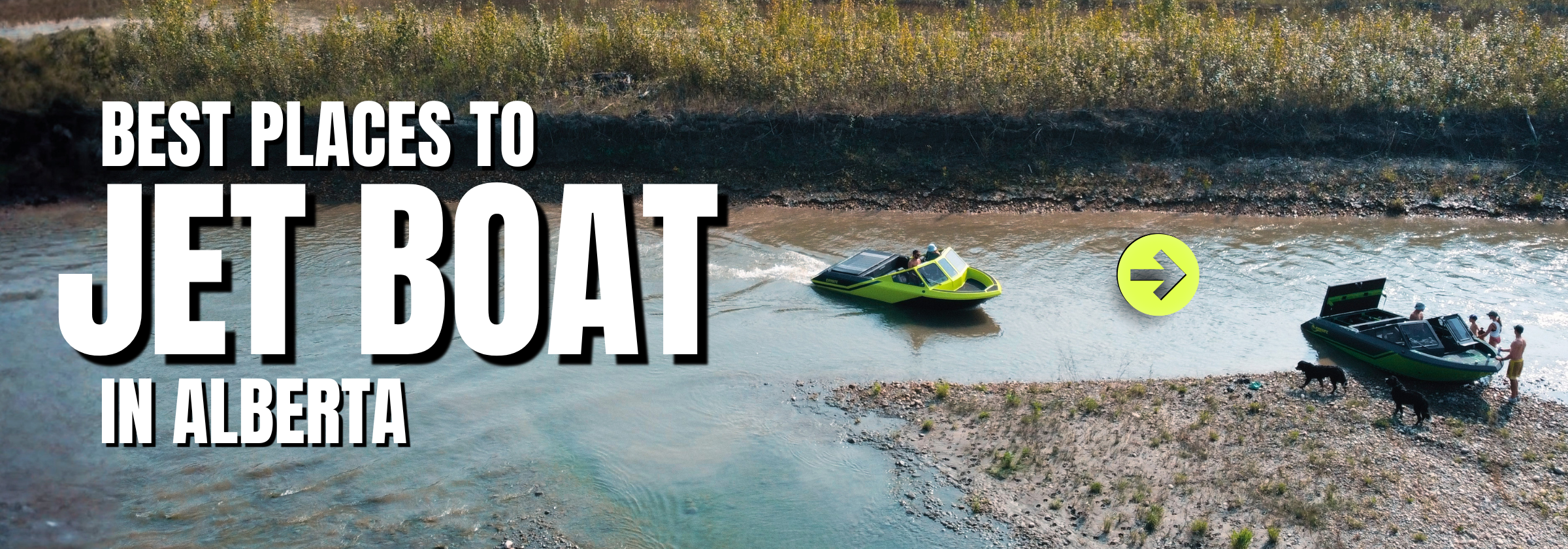 Best Places to Jet Boat in Alberta